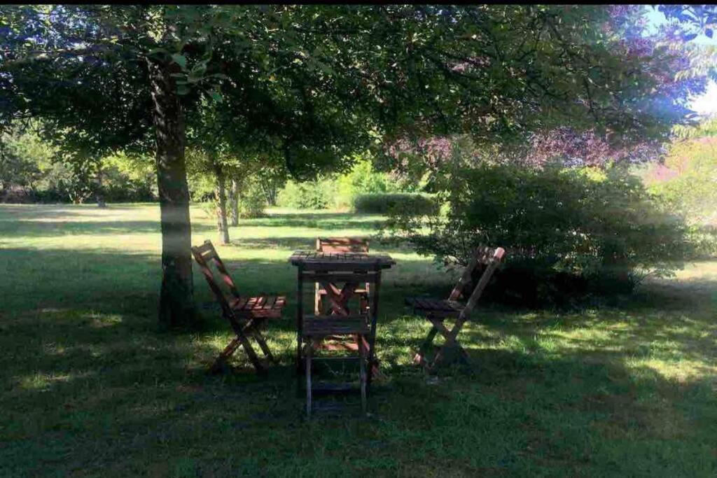 Cottage Normand Avec Sa Grande Piscine Chauffee Toute L Annee Sur Parc Arbore Et Clos En Plein Coeur De La Campagne Adapte Aux Kids Et Dog Friendly Saint-Antonin-de-Sommaire Exterior foto